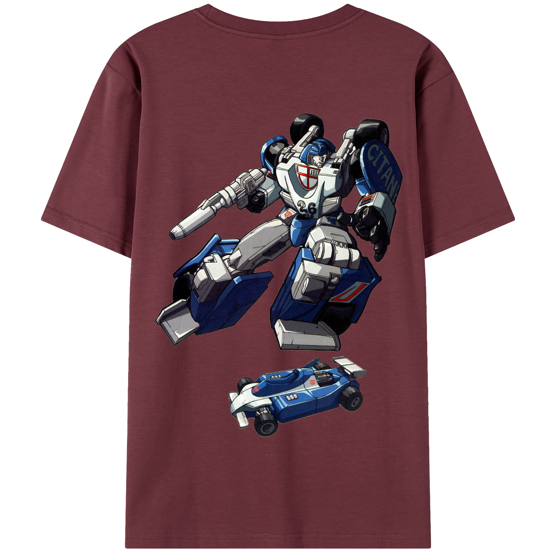 （画像用）  綿100％半袖Tシャツ（背面プリント）